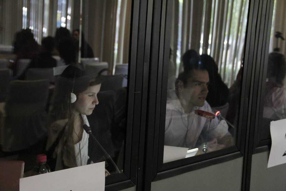 más chicos en el Mock Congress